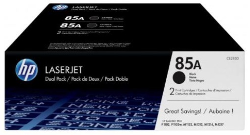 Toner HP LaserJet P1102 (CE285A) Preto Pack 2uni