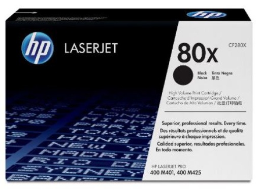 Toner HP Laserjet 80X Pro400/M401/MFP425 Alta Capacidade (CF280X) 