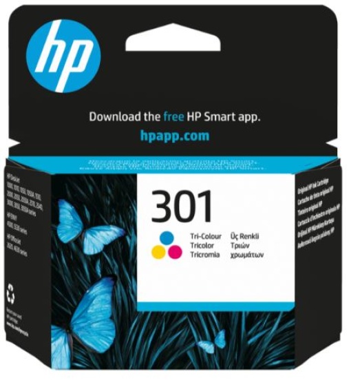 Tinteiro HP 2050 (CH562EE) Nº301 Cor