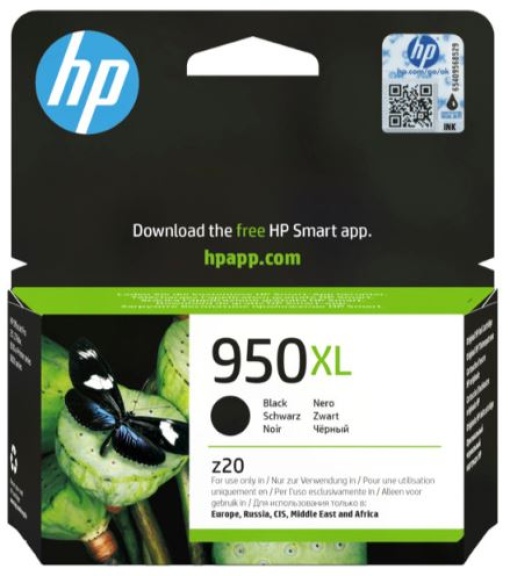 Tinteiro HP Officejet Pro 8100/8600 950XL Preto