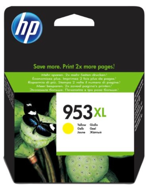 Tinteiro HP OfficeJet Pro 8700/8715 (F6U18A) Nº953XL Amarelo