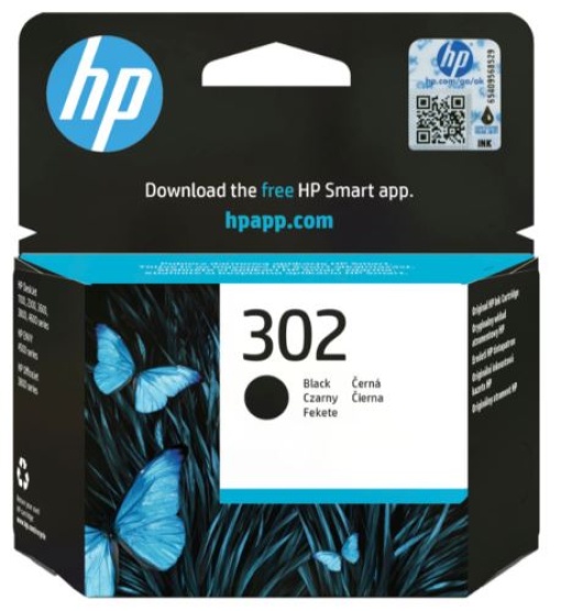 Tinteiro HP OfficeJet 3800/3830 (F6U66A) Nº302 Preto