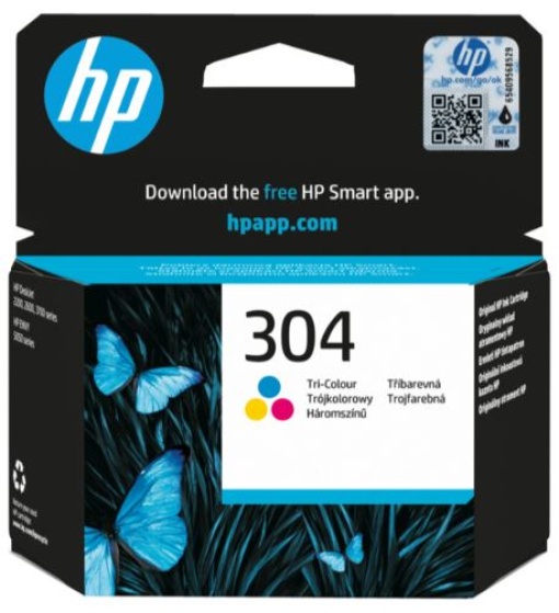 Tinteiro HP DeskJet 3700/3720/3730 Nº304 Cor 