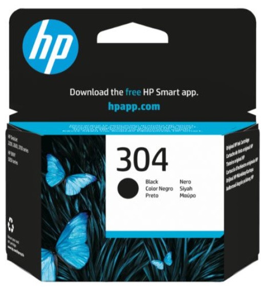 Tinteiro HP DeskJet 3700/3720/3730 Nº304 Preto