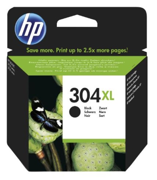Tinteiro HP DeskJet 3700/3720/3730 Nº304XL Preto