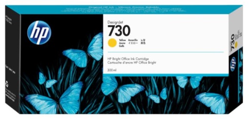Tinteiro HP 730 DesignJet T1700 Amarelo Alta Capacidade