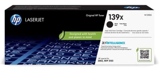 Toner HP 139X Preto W1390X 4000 Pág.