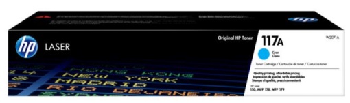 Toner HP ColorLaser 117A 150Series/170Series Azul