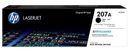 Toner HP 207A Preto W2210A 