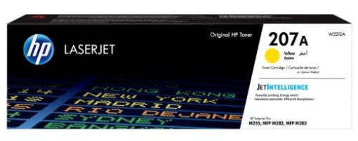 Toner HP 207A Amarelo W2212A 