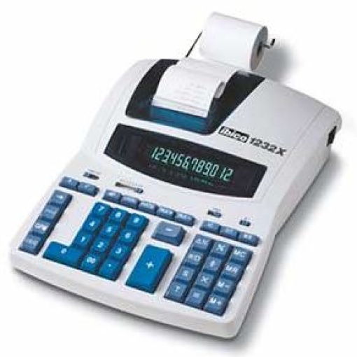 Calculadora de Secretária Ibico 1232X 12 Digitos C/Fita