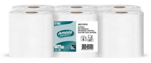 Rolo Espiral Amoos Professional 2Fls (437S) 144mt Pack 6uni