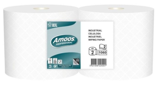 Rolo Industrial Amoos Professional 2Fls (1060S) 350mt Pack 2uni