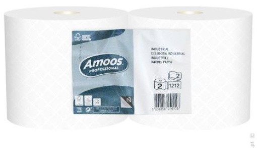 Rolo Industrial Amoos Professional 2Fls (1212S) 400mt Pack 2uni