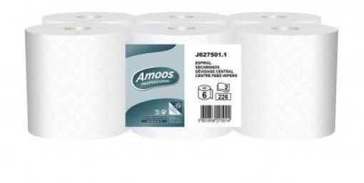 Rolo Espiral Amoos Professional 2Fls (226S) 75mt Pack 6uni