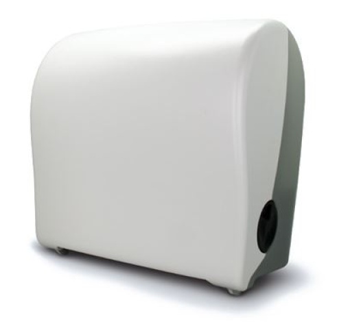 Dispensador Toalha Auto Corte White ABS