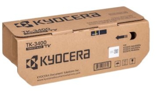 Toner Kyocera TK-3400 Preto 1T0C0Y0NL0 12500 Pag