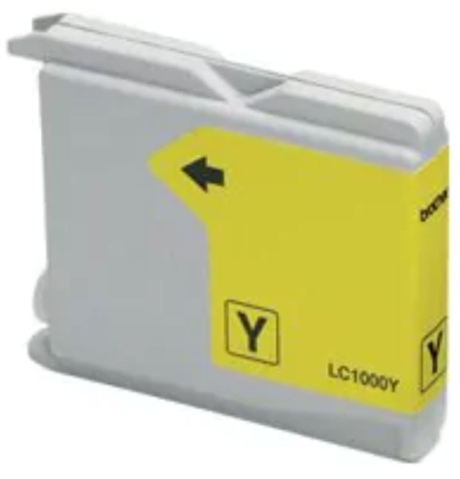 Tinteiro Brother Compativel LC1100 Amarelo Alta Capacidade