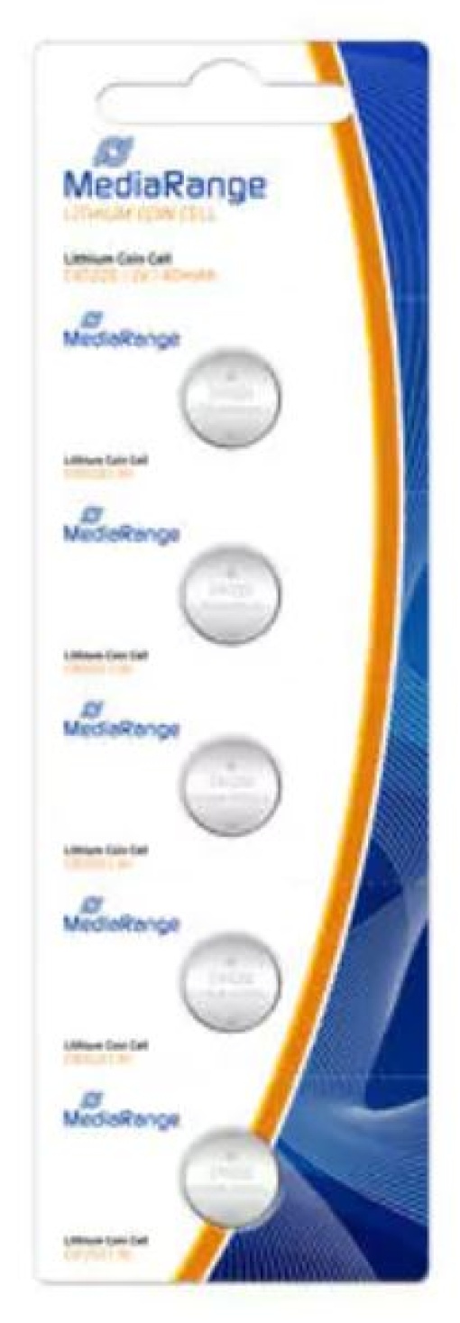 Pilha Litio Mediarange Cell CR1220 3V