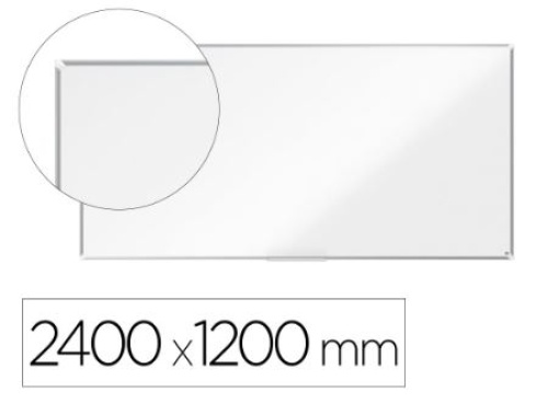 Quadro Branco 2400x1200 Ceramica Magnetica (Bi-Office)