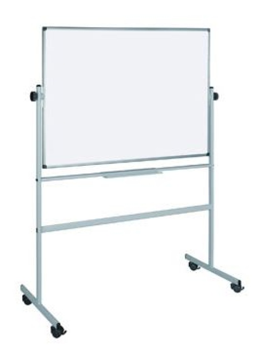 Quadro Branco Ceramica Magnetica Dupla Face 1500x1200 C/Cavalete (BI-Office) 