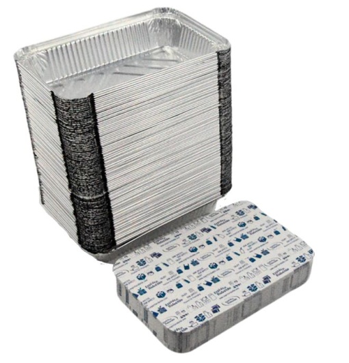 Emb. Aluminio Rect. 500ml C/Tampa