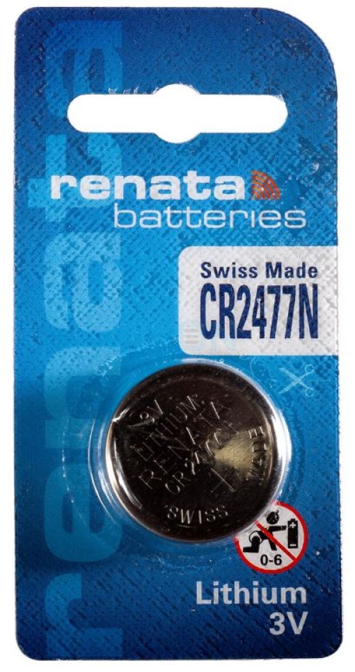 Pilha Renata 3V CR2477N