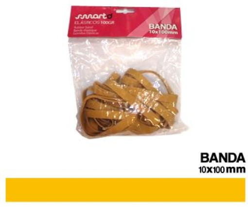 Elasticos 10x100mm (Banda) 100gr