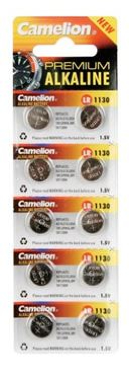 Pilha LR1130/AG10 1.5V Blister de 10