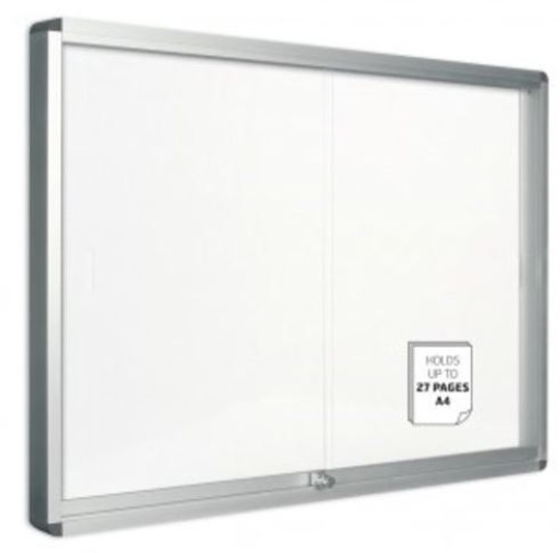 Vitrine Exhibit Indoor Magnetic Display Case (8xA4) Bi-Office