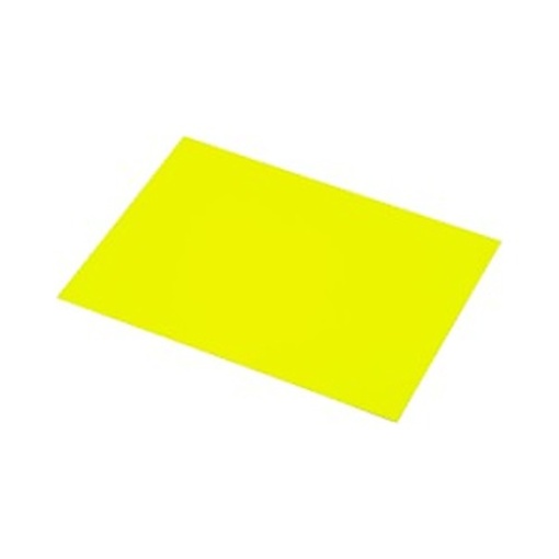 Cartolina Sadipal 50x65 250g Amarela Fluorescente 1Face Pack 10Fls (15408)