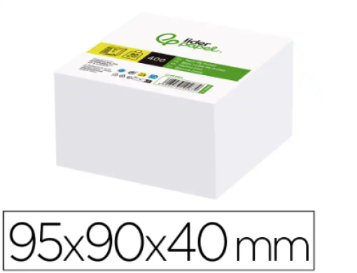 Bloco Notas Liderpapel Nao Colado 95x90x40 Branco (MT01)