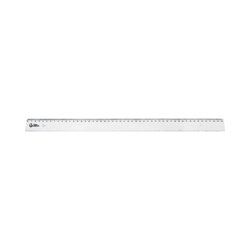 Regua Plastica Liderpapel Transparente 50cm (RG17)