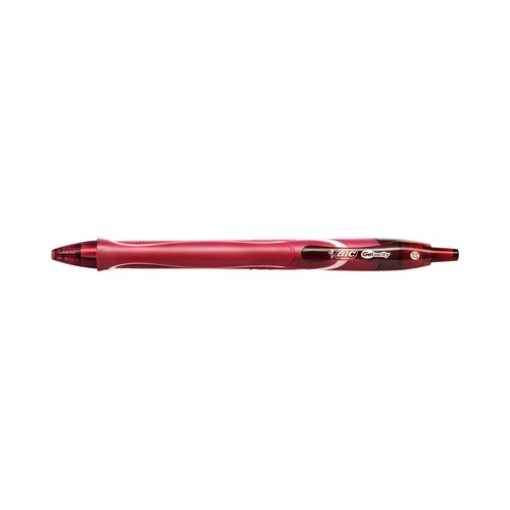Esferografica Gel Bic Gelocity Quick Dry Retratil 0.7mm Vermelha