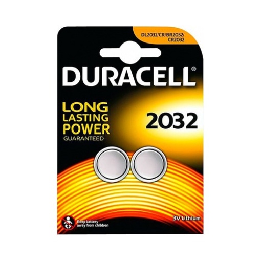 Pilha Duracell Alcalina CR2032 Blister 2uni