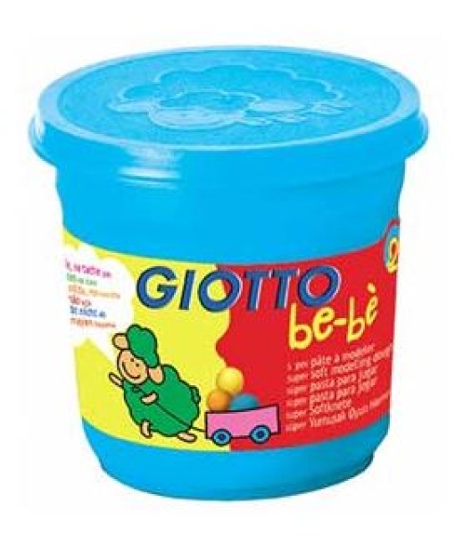 Pasta Modelar Giotto Be-Be 220gr Azul