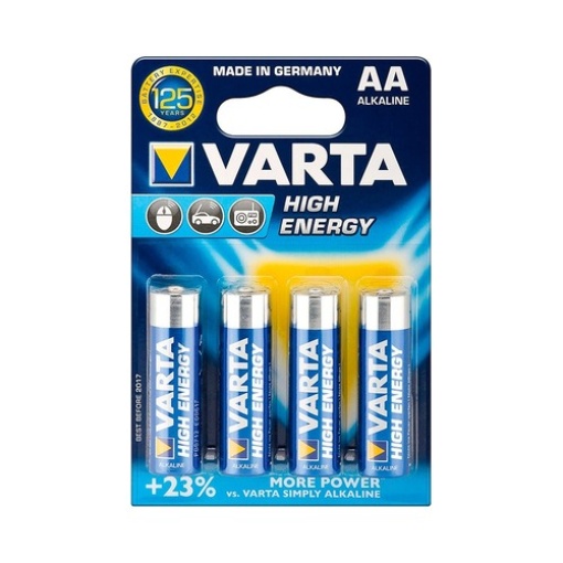 Pilha Alcalina Varta highlife LR06 AA (Blister 4uni) 