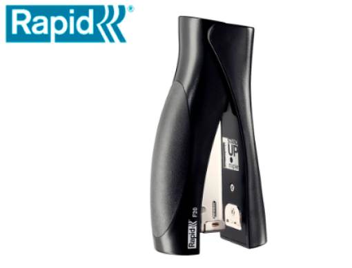 Agrafador Rapid Vertical Ultimate F20 Plastico Cap.20fls (24/6-26/6) Preto (20679830)