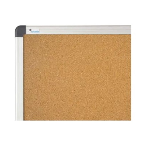 Quadro Cortiça Rocada Moldura Aluminio 2400x1200 (6212)