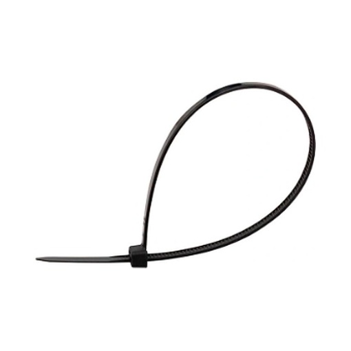 Abracadeira Q-Connect 200x3,6mm Preta Emb.100un (KF17185)