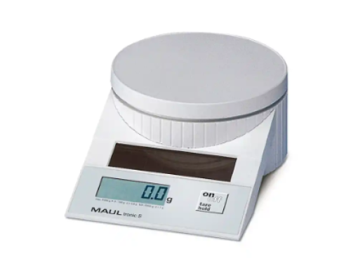 Balanca de Escritorio Maul Tronic Solar Cap. 5kg Branco 196X130X65mm (1515002)