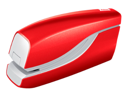 Agrafador Electrico Petrus E-310 Contactless Cap.12fls (nº10) Vermelho Metalizado (628837)