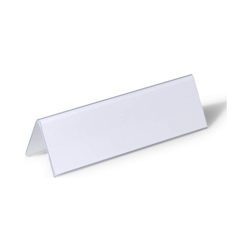 Porta Nomes de Secretaria Durable 805219 61/ 122x210mm 25un