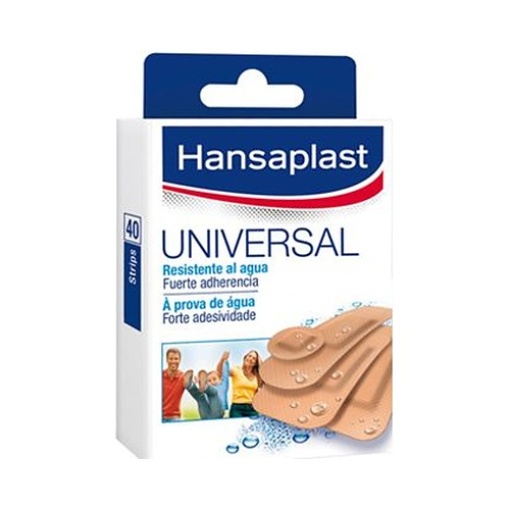 Pensos Rápidos Hansaplast Universais Vários Tamanhos 40un