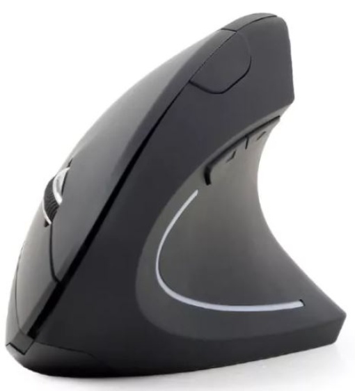 Rato Wireless Gembird Ergonomico Vertical Preto