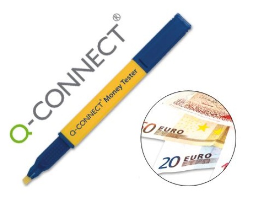 Marcador Detetor Notas Falsas Q-Connect (KF14620)