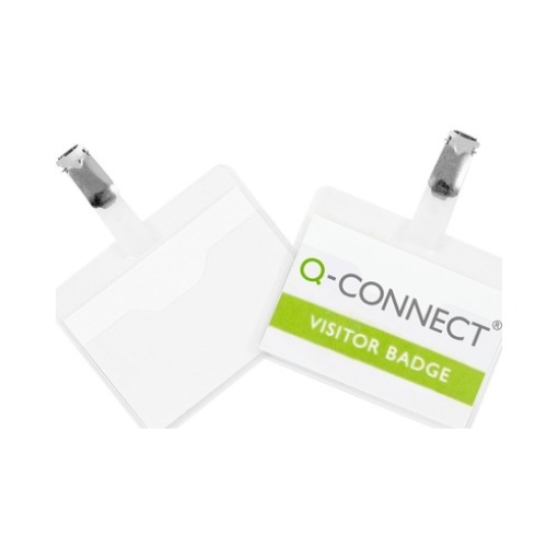 Identificador C/Mola Q-Connect 60x90 mm Pack 25un (KF01560)