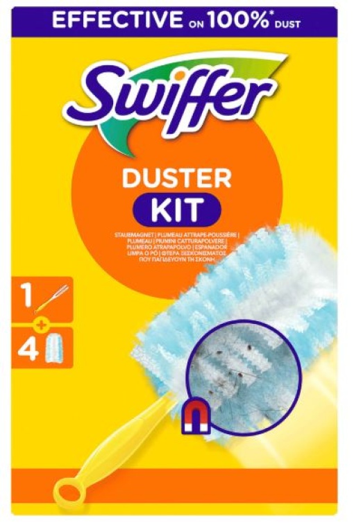 Espanador Swiffer 1Cabo + 4 Recargas