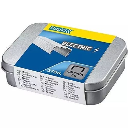 Agrafos Rapid Optima Nº 56 (26/6) Cx. Metalica 3750