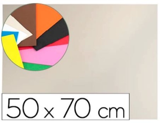 Goma Eva Liderpapel 50x70cm 60gr 1,5mm Beje